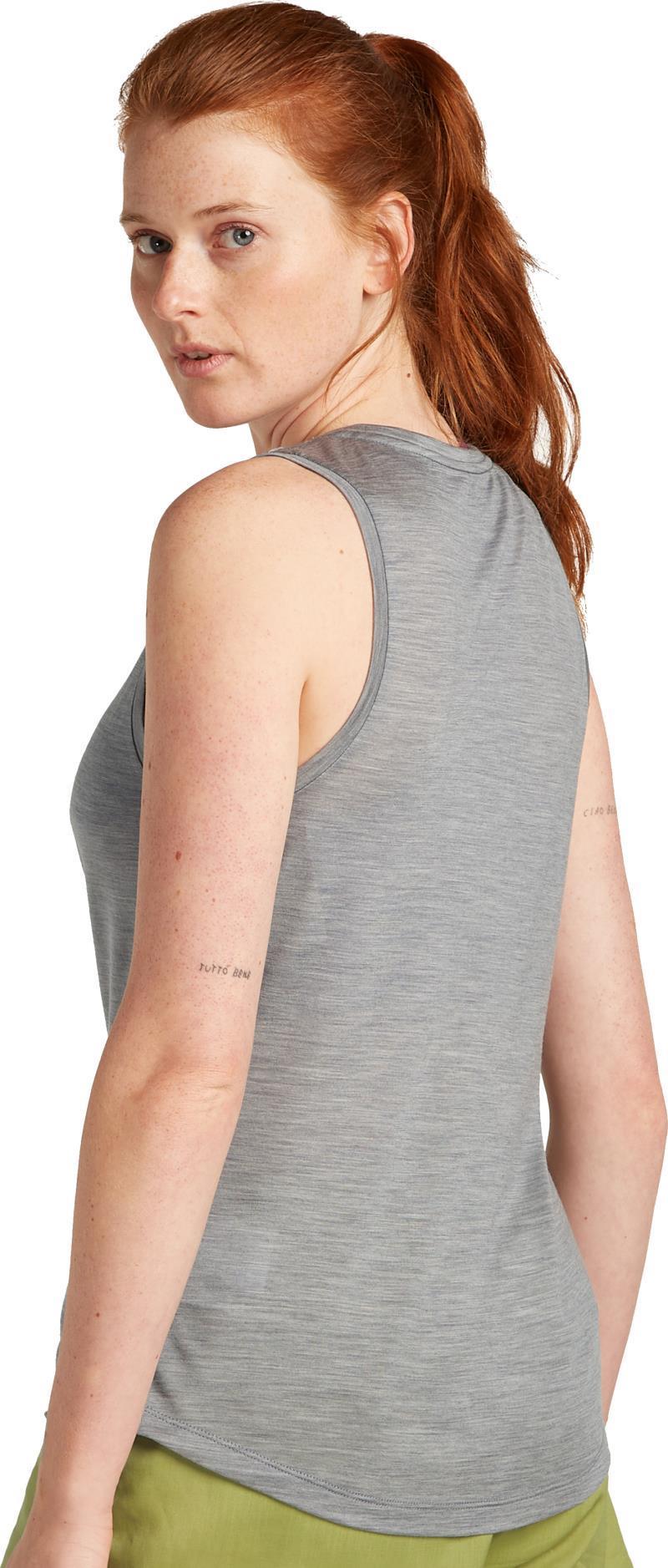 Merino Blend 125 Cool-Lite Sphere Tank - Womens - metro heather 1