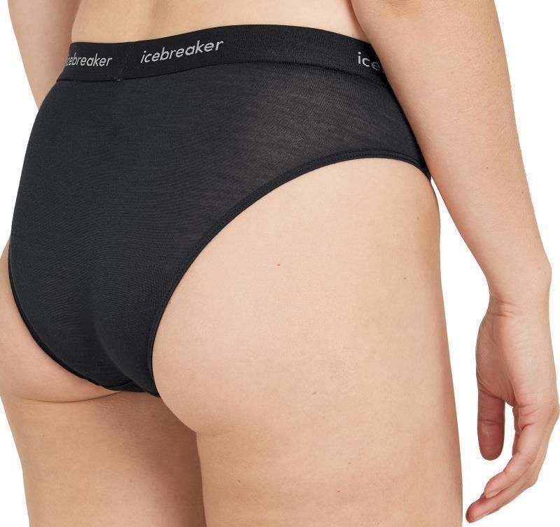 Merino Blend 125 Cool-Lite Sprite Hipster - Womens - Black 3