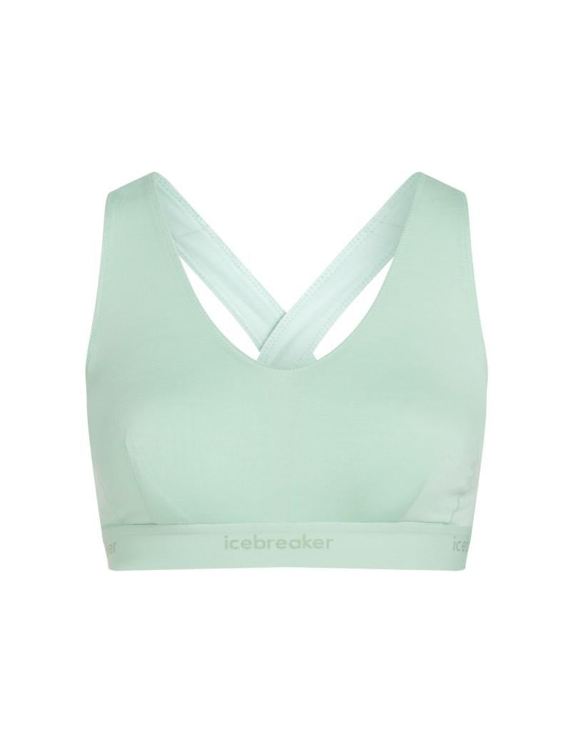 Merino Blend 125 Cool-Lite Sprite Racerback Bra - Womens - mint 1