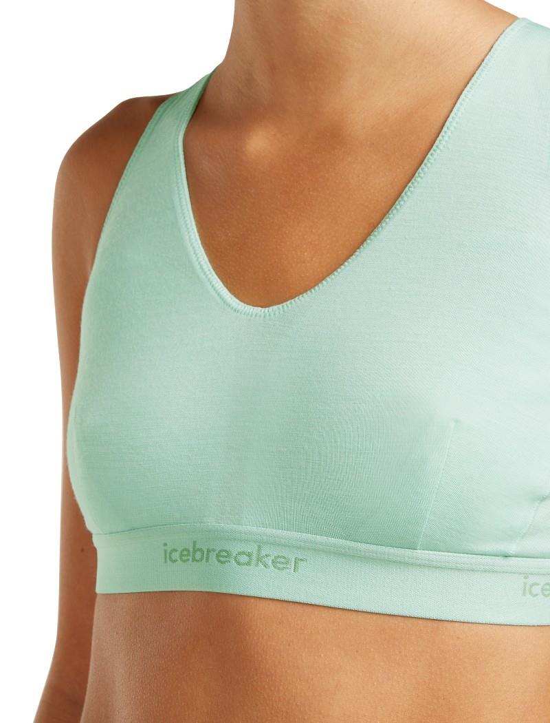 Merino Blend 125 Cool-Lite Sprite Racerback Bra - Womens - mint 1