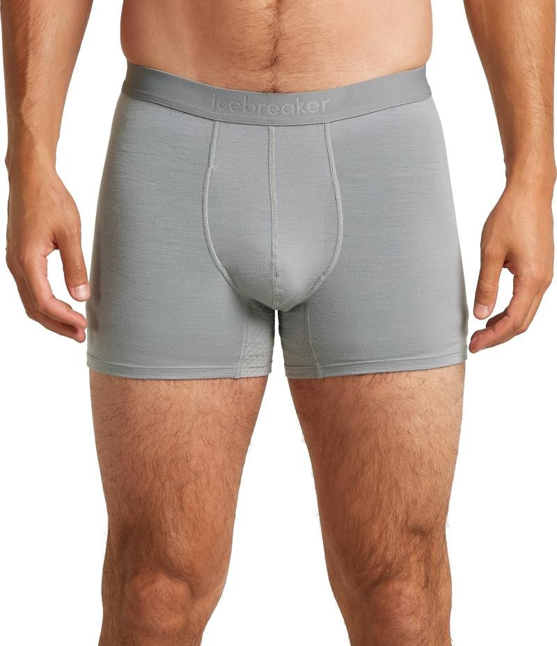 Merino Blend 125 ZoneKnit Boxers - Mens - alloy 1