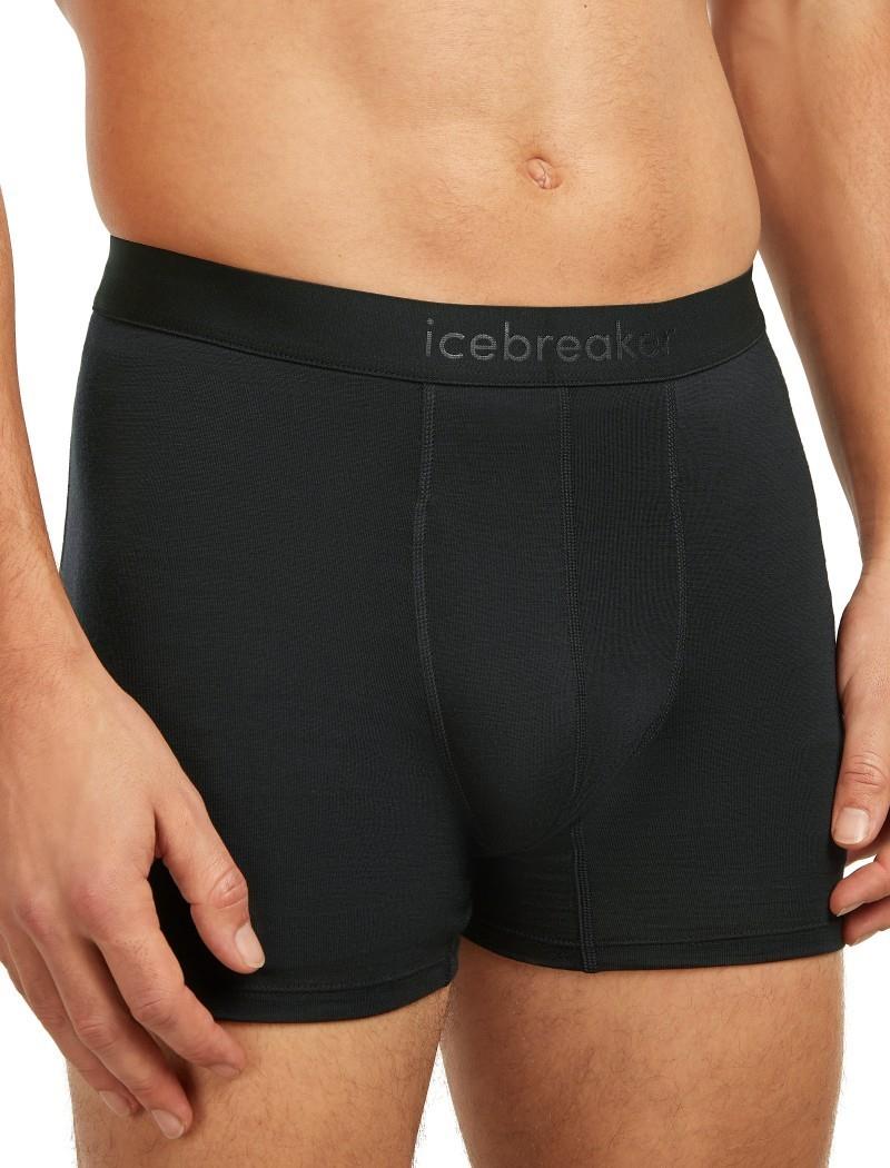 Merino Blend 125 ZoneKnit Boxers - Mens - black 1