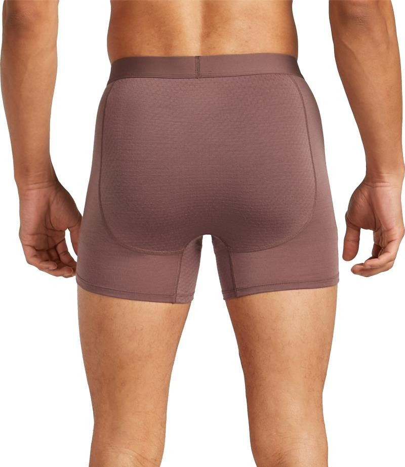 Merino Blend 125 ZoneKnit Boxers - Mens - carob 1