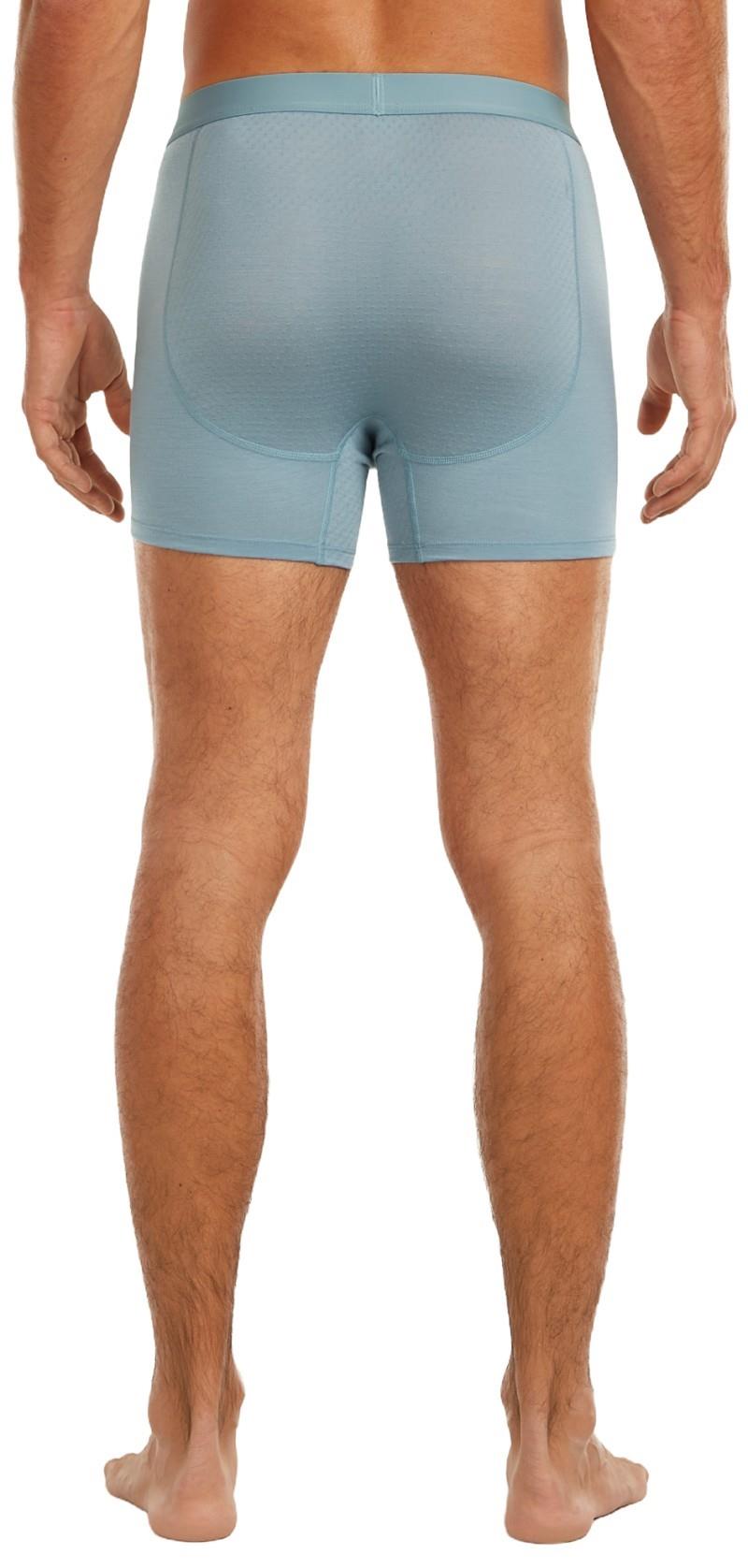 Merino Blend 125 ZoneKnit Boxers - Mens - flint blue 1