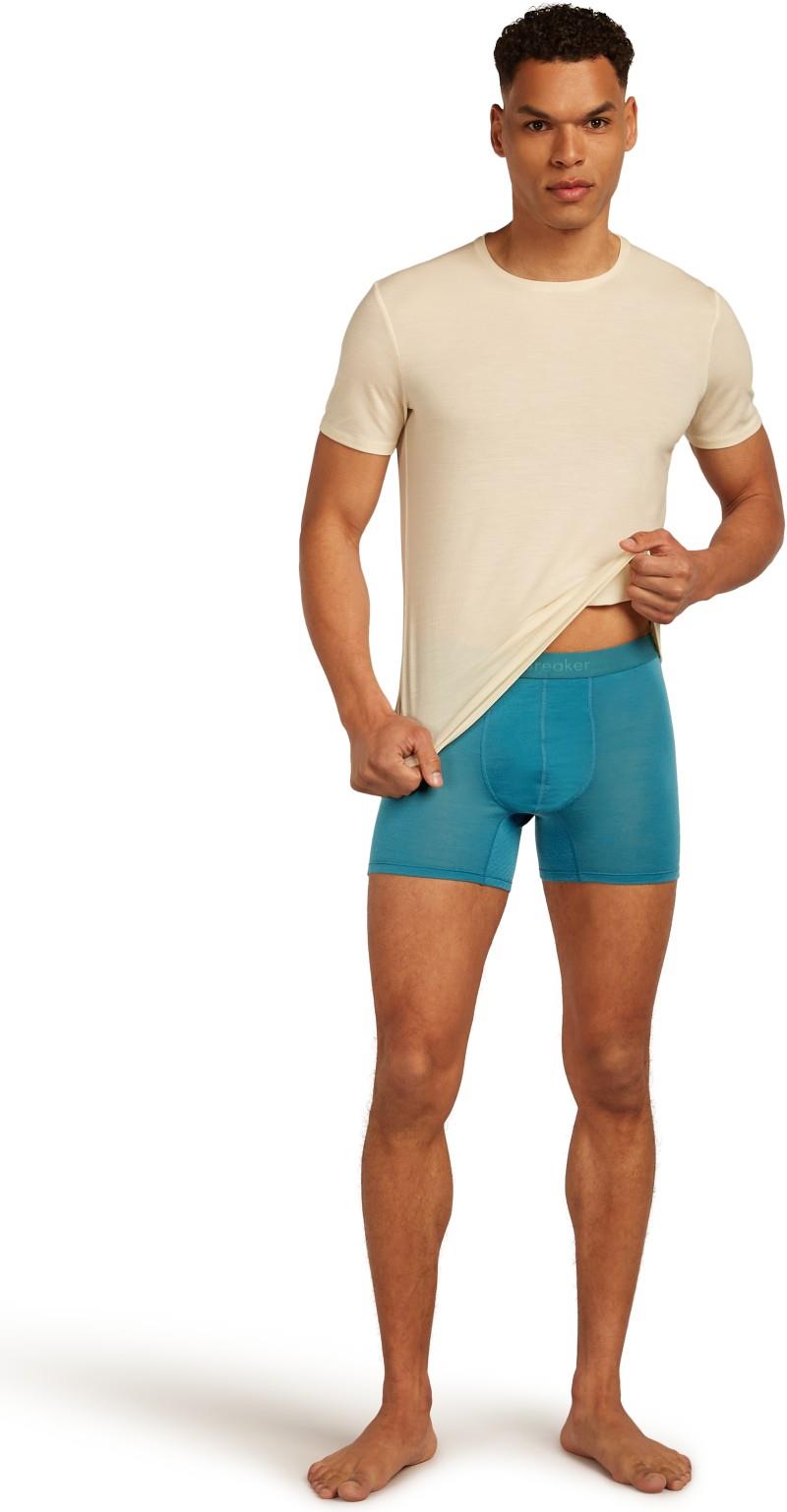 Merino Blend 125 ZoneKnit Boxers - Mens - topaz 1