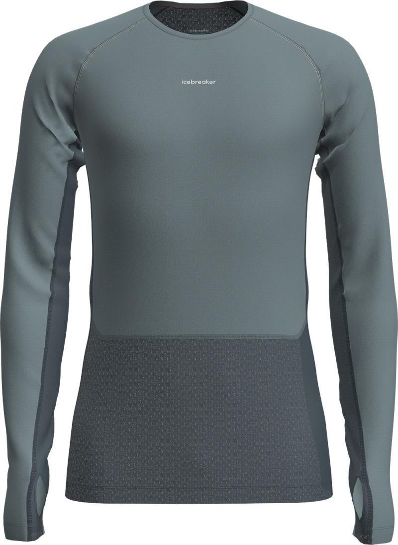 Merino Blend 125 ZoneKnit LS Crewe - Mens - abyss / blue ash / cb 1