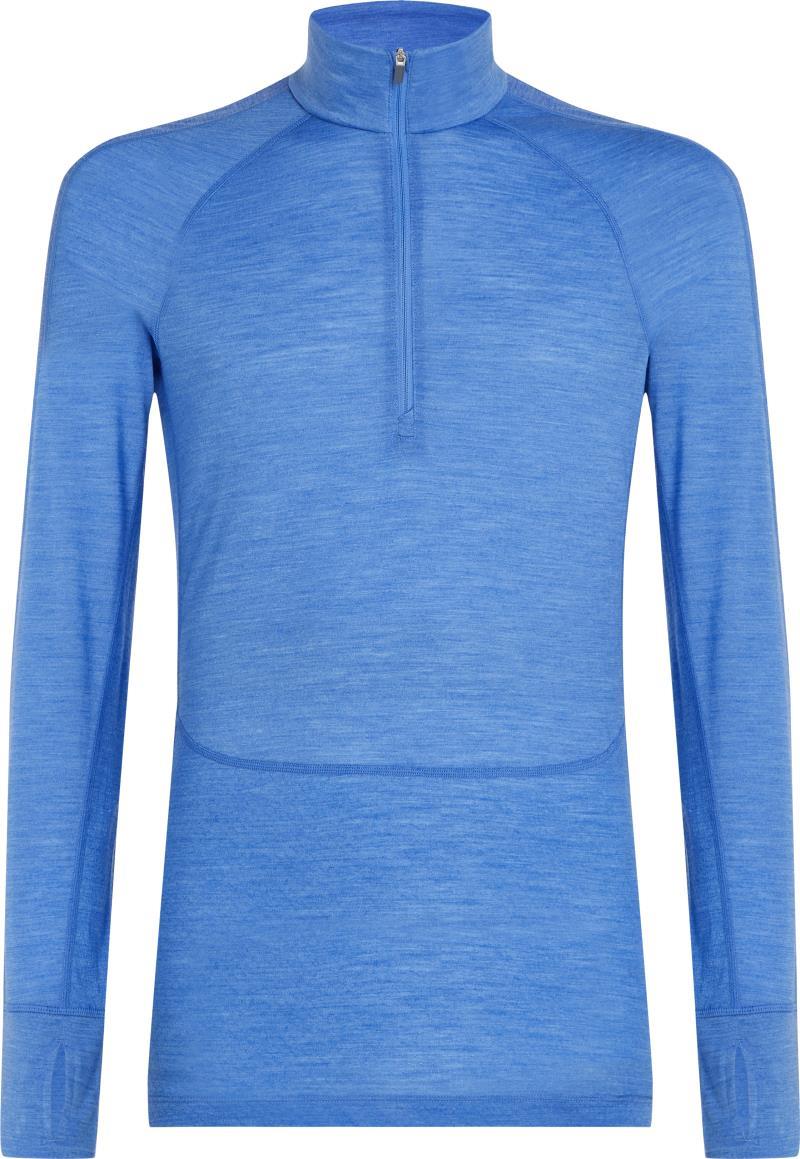Merino Blend 125 ZoneKnit LS Half Zip - Mens - baja / brilliant / cb 1