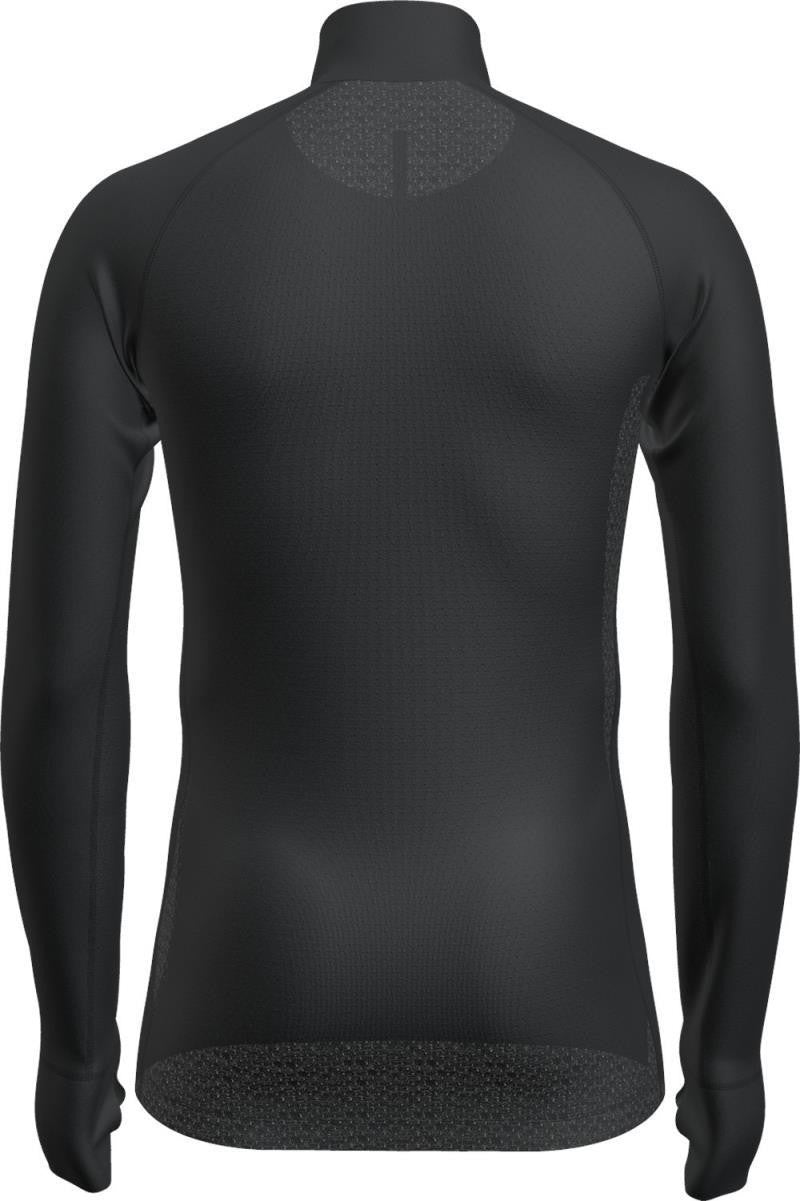 Merino Blend 125 ZoneKnit LS Half Zip - Mens - black 1
