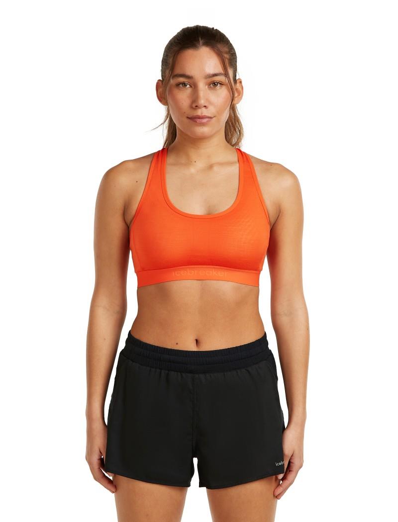 Merino Blend 125 ZoneKnit Racerback Bra - Womens - fervid 1