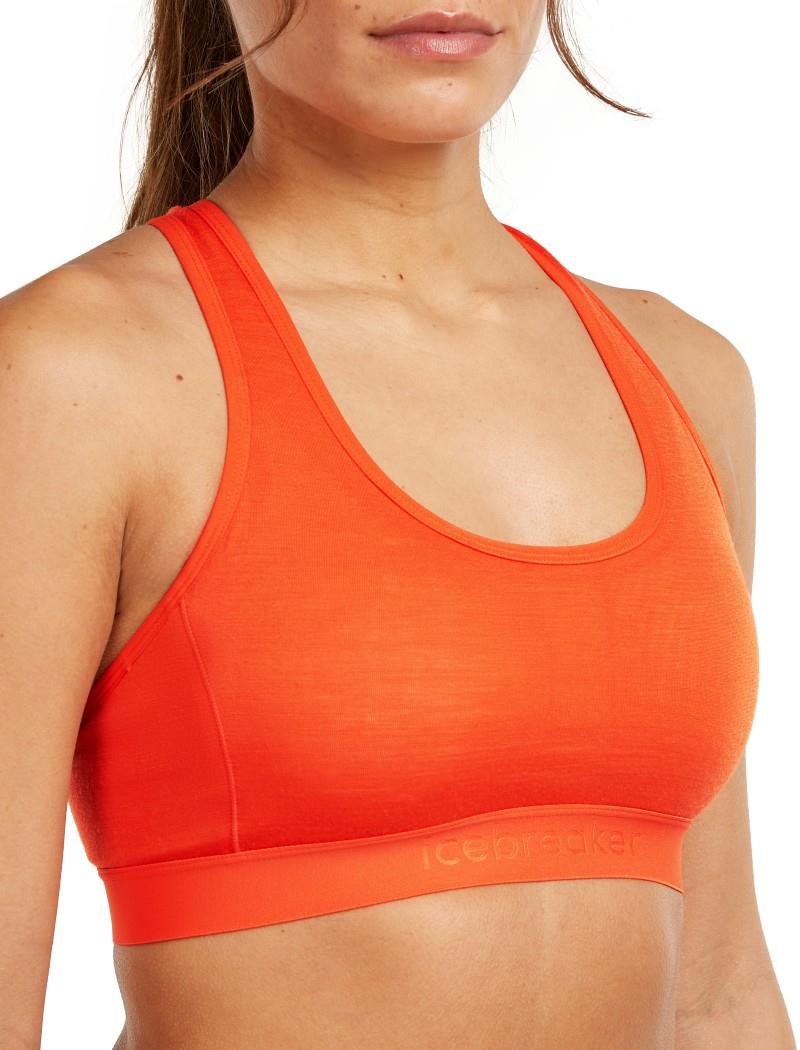 Merino Blend 125 ZoneKnit Racerback Bra - Womens - fervid 1