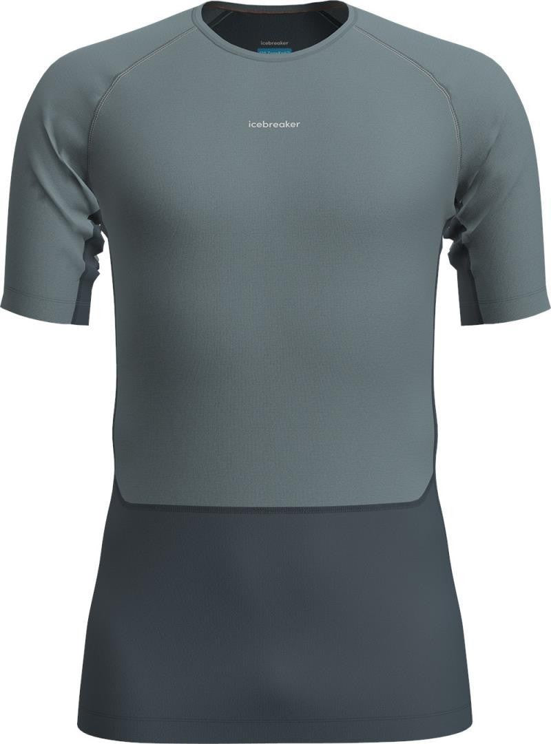 Merino Blend 125 ZoneKnit SS Crewe - Mens - abyss / blue ash / cb 1