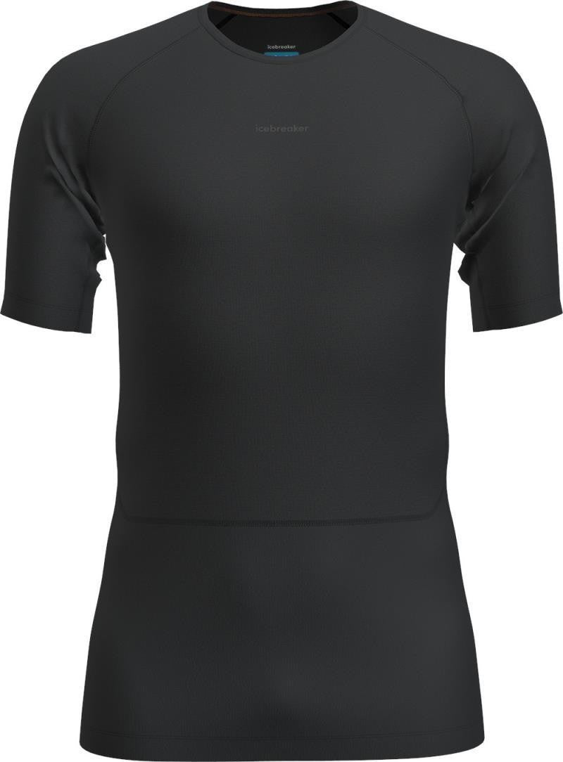 Merino Blend 125 ZoneKnit SS Crewe - Mens - black 1