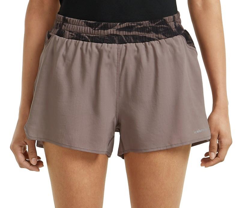 Merino Blend 125 ZoneKnit Speed Shorts, 3" Inseam - Womens - porcini / black / aop 1