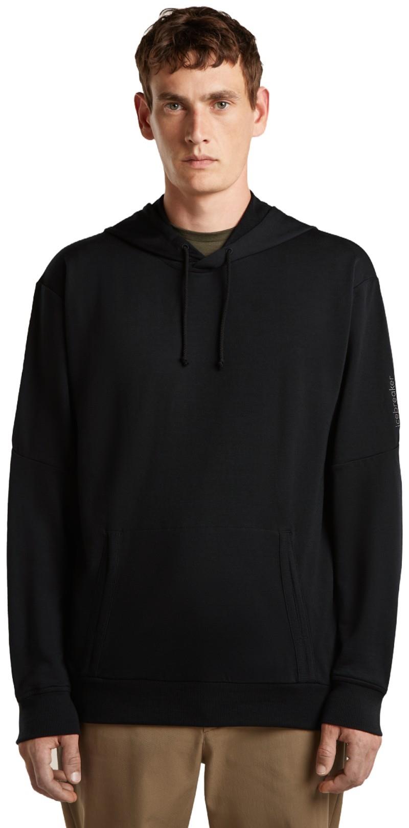 Merino Blend 150 Drift LS Hoodie - Mens - black 1