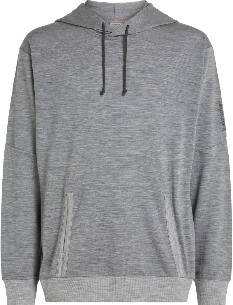 Merino Blend 150 Drift LS Hoodie - Mens - metro heather 1