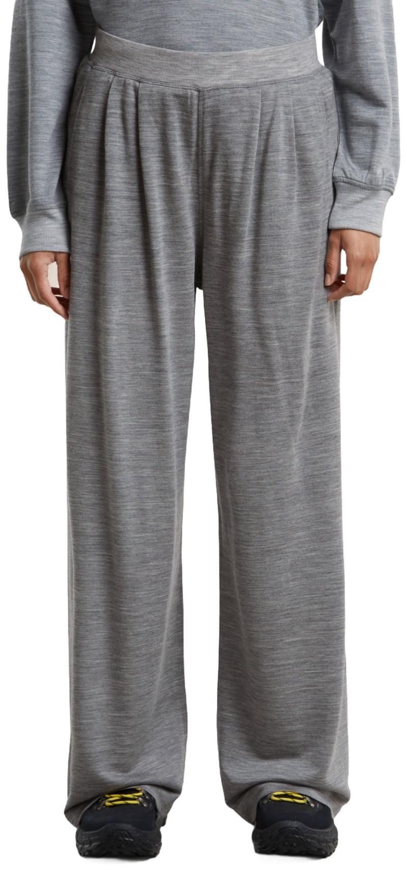 Merino Blend 150 Drift Wide Leg Pants - Womens - metro heather 1