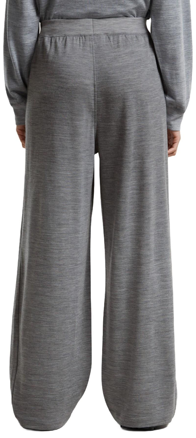 Merino Blend 150 Drift Wide Leg Pants - Womens - metro heather 1