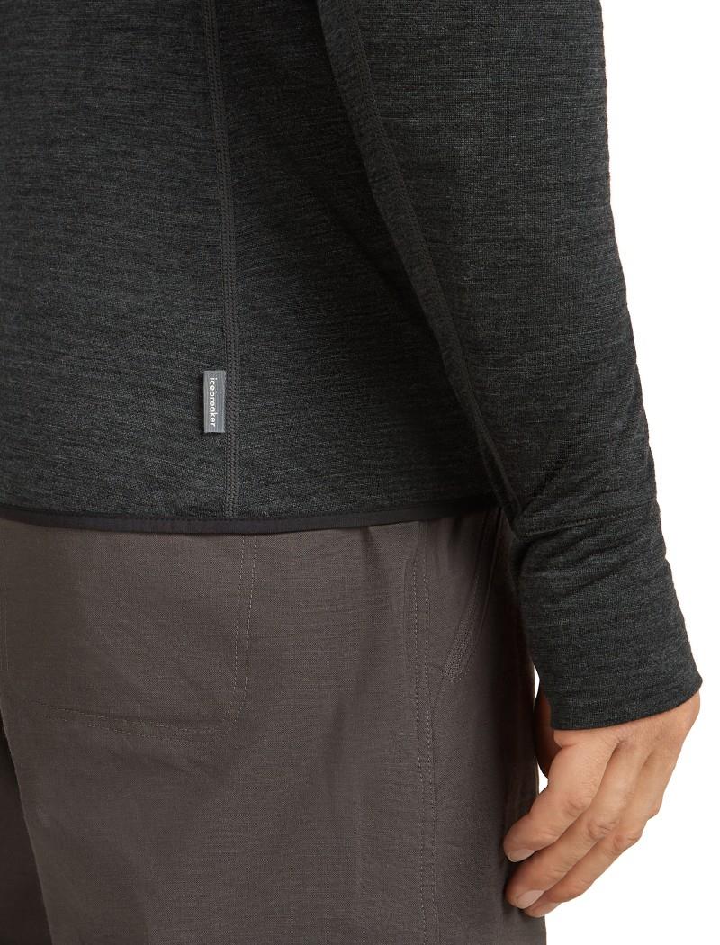 Merino Blend 200 RealFleece Descender LS Half Zip - Mens -  1
