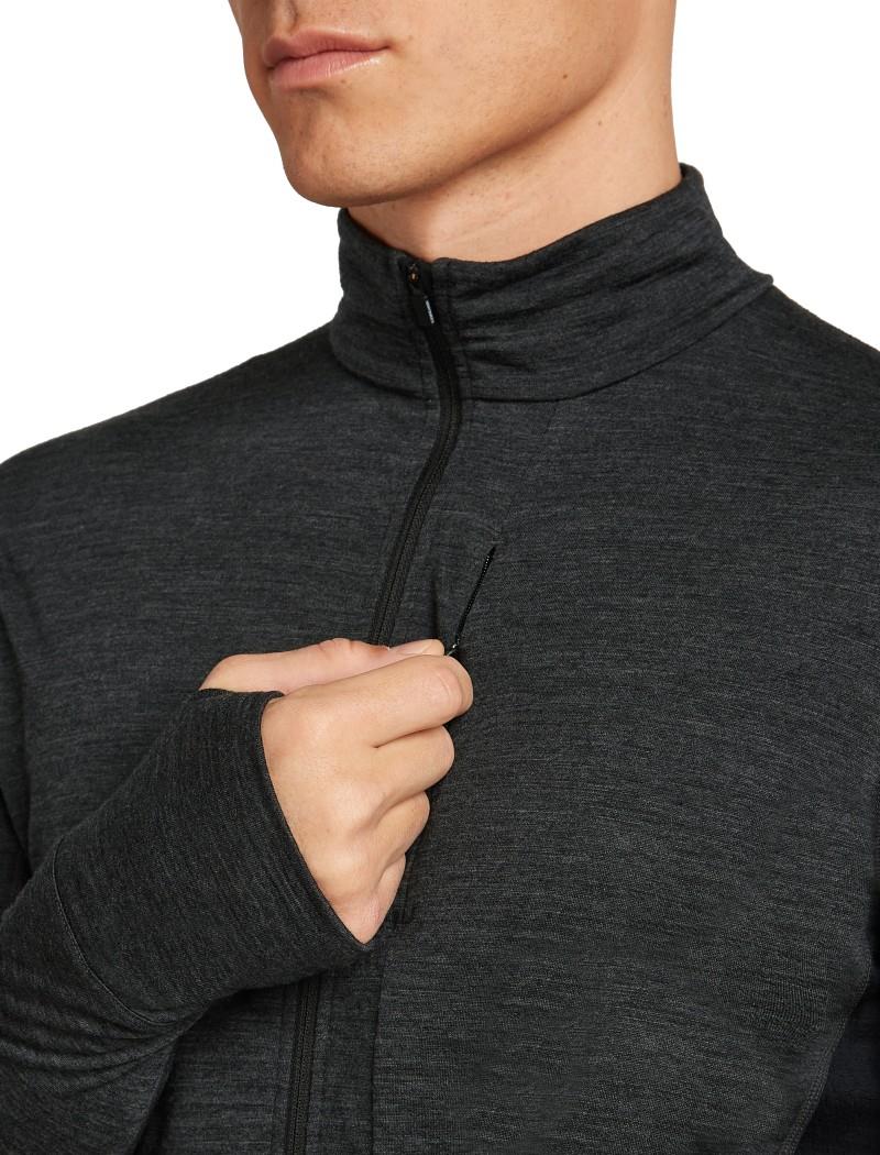 Merino Blend 200 RealFleece Descender LS Half Zip - Mens -  1