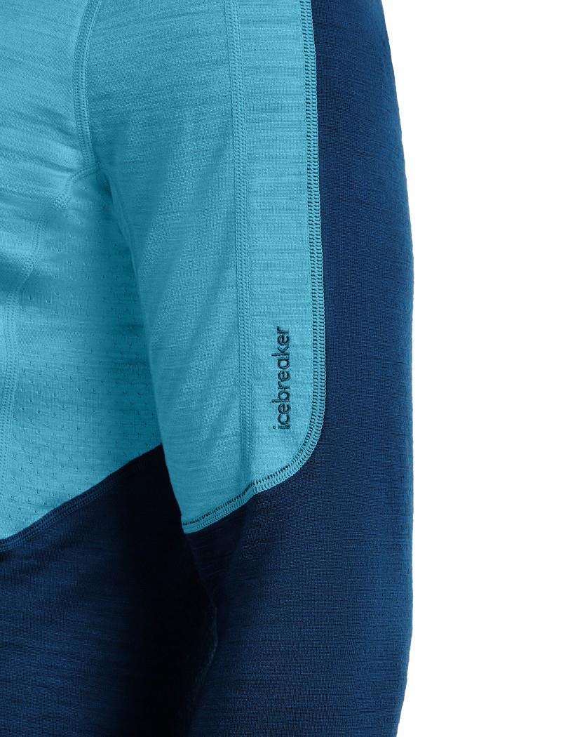 Merino Blend 200 RealFleece Descender LS Half Zip - Mens - arctic / atlantis / cb 1