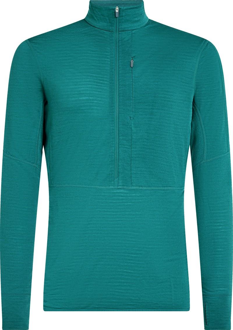 Merino Blend 200 RealFleece Descender LS Half Zip - Mens - tidal teal 1