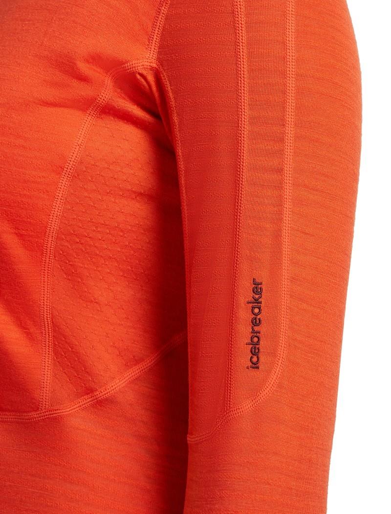 Merino Blend 200 RealFleece Descender LS Half Zip - Womens - fervid 1