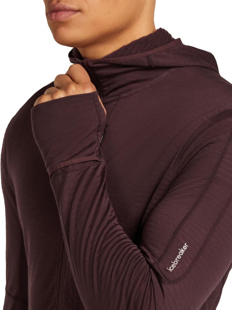 Merino Blend 200 RealFleece Descender LS Zip Hoodie - Mens - java 1