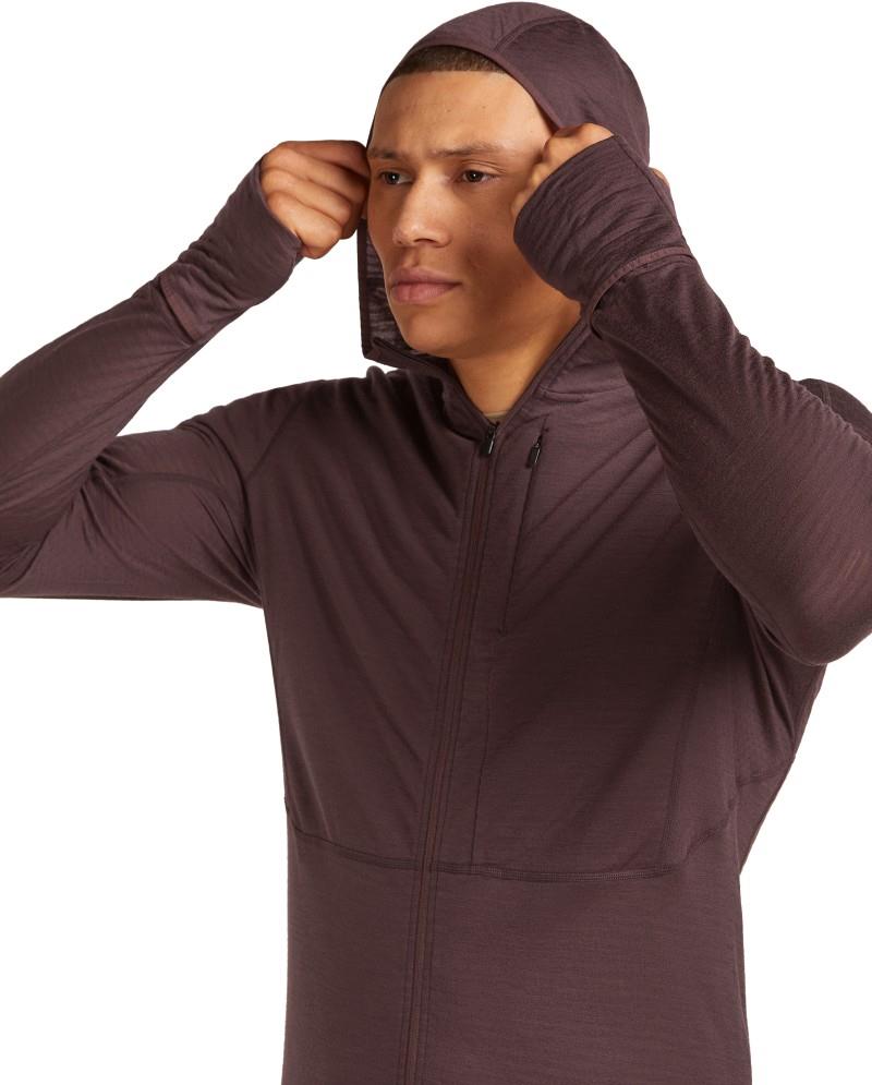 Merino Blend 200 RealFleece Descender LS Zip Hoodie - Mens - java 1