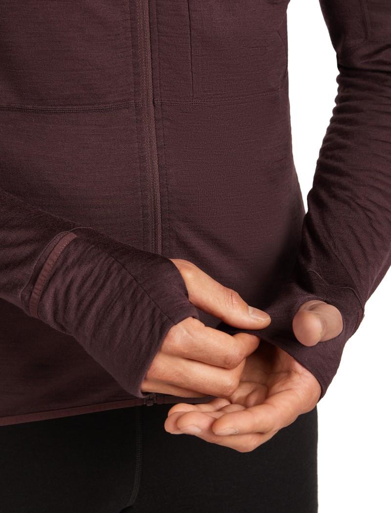 Merino Blend 200 RealFleece Descender LS Zip Hoodie - Mens - java 1