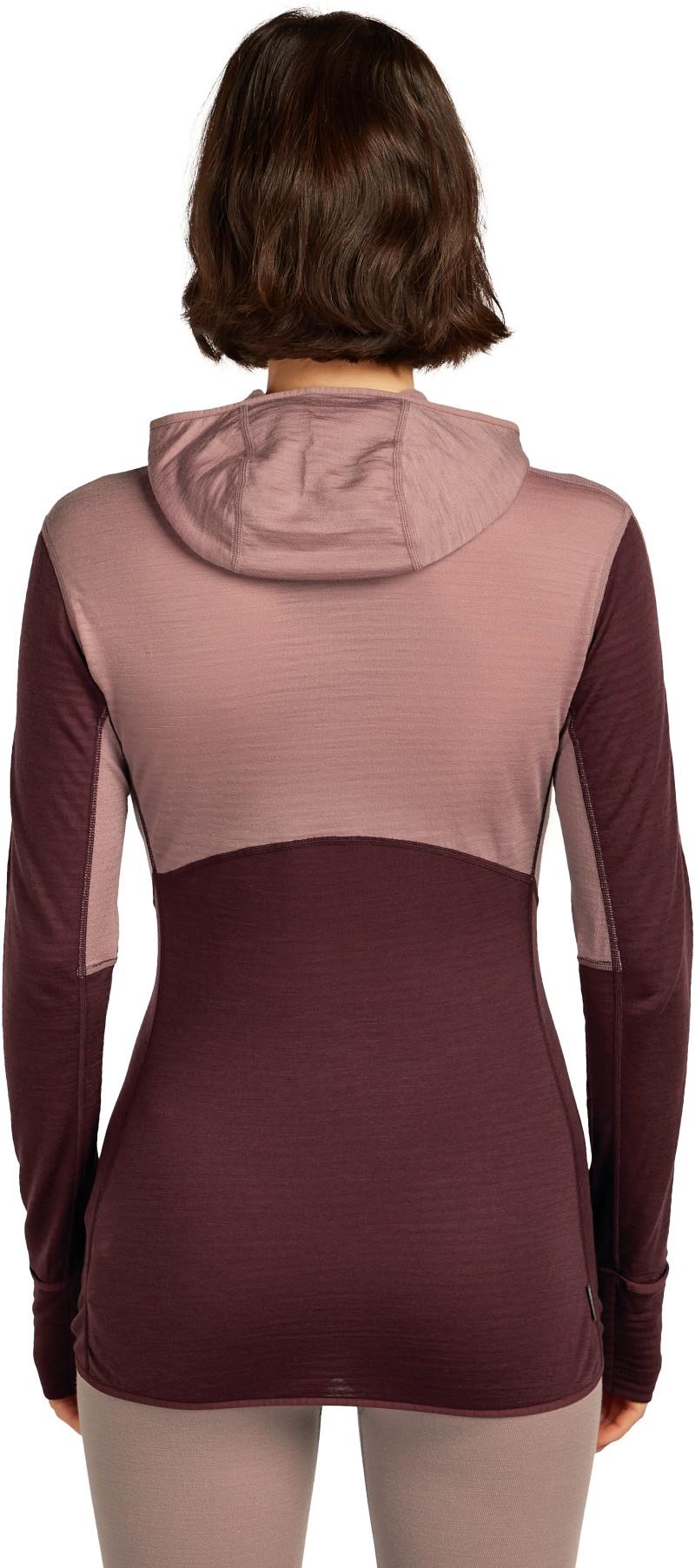 Merino Blend 200 RealFleece Descender LS Zip Hoodie - Womens -  1