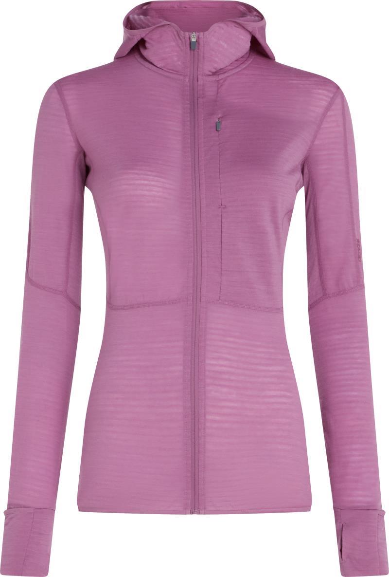 Merino Blend 200 RealFleece Descender LS Zip Hoodie - Womens - deco 1