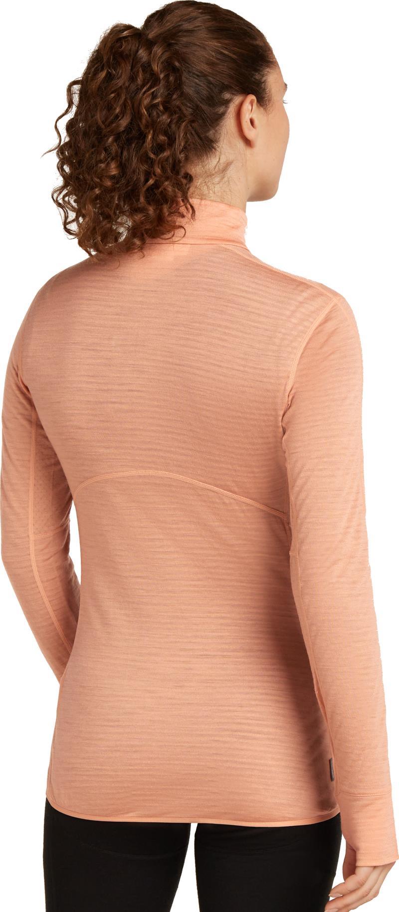 Merino Blend 200 RealFleecee Descender LS Half Zip - Womens - desert sand 1