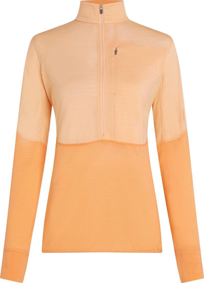 Merino Blend 200 RealFleecee Descender LS Half Zip - Womens - sunstone / feldspar / cb 1
