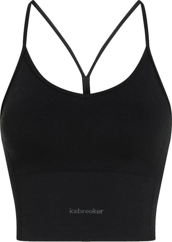 Merino Blend 260 Seamless Rib Strappy Tank - Womens - black 1
