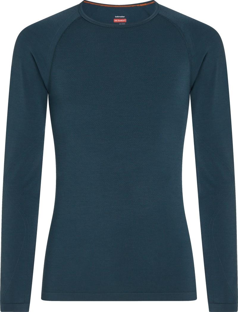Merino Blend 260 ZoneKnit Seamless LS Crewe - Mens - abyss 1