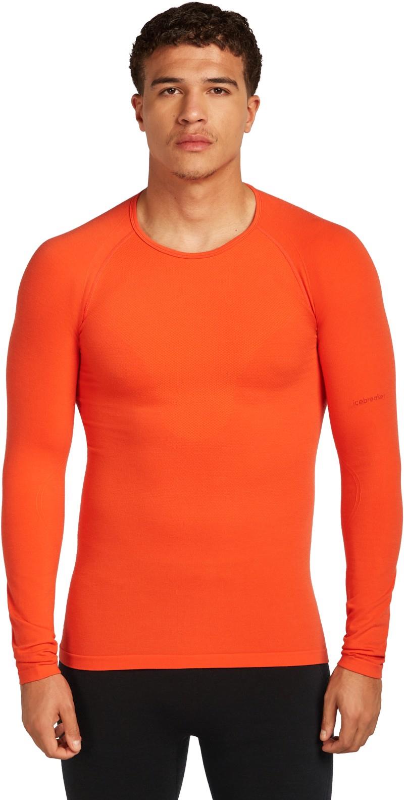 Merino Blend 260 ZoneKnit Seamless LS Crewe - Mens - fervid 1