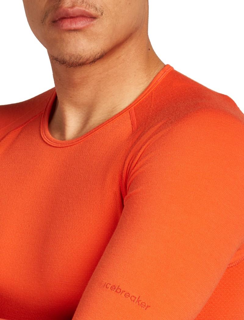 Merino Blend 260 ZoneKnit Seamless LS Crewe - Mens - fervid 1