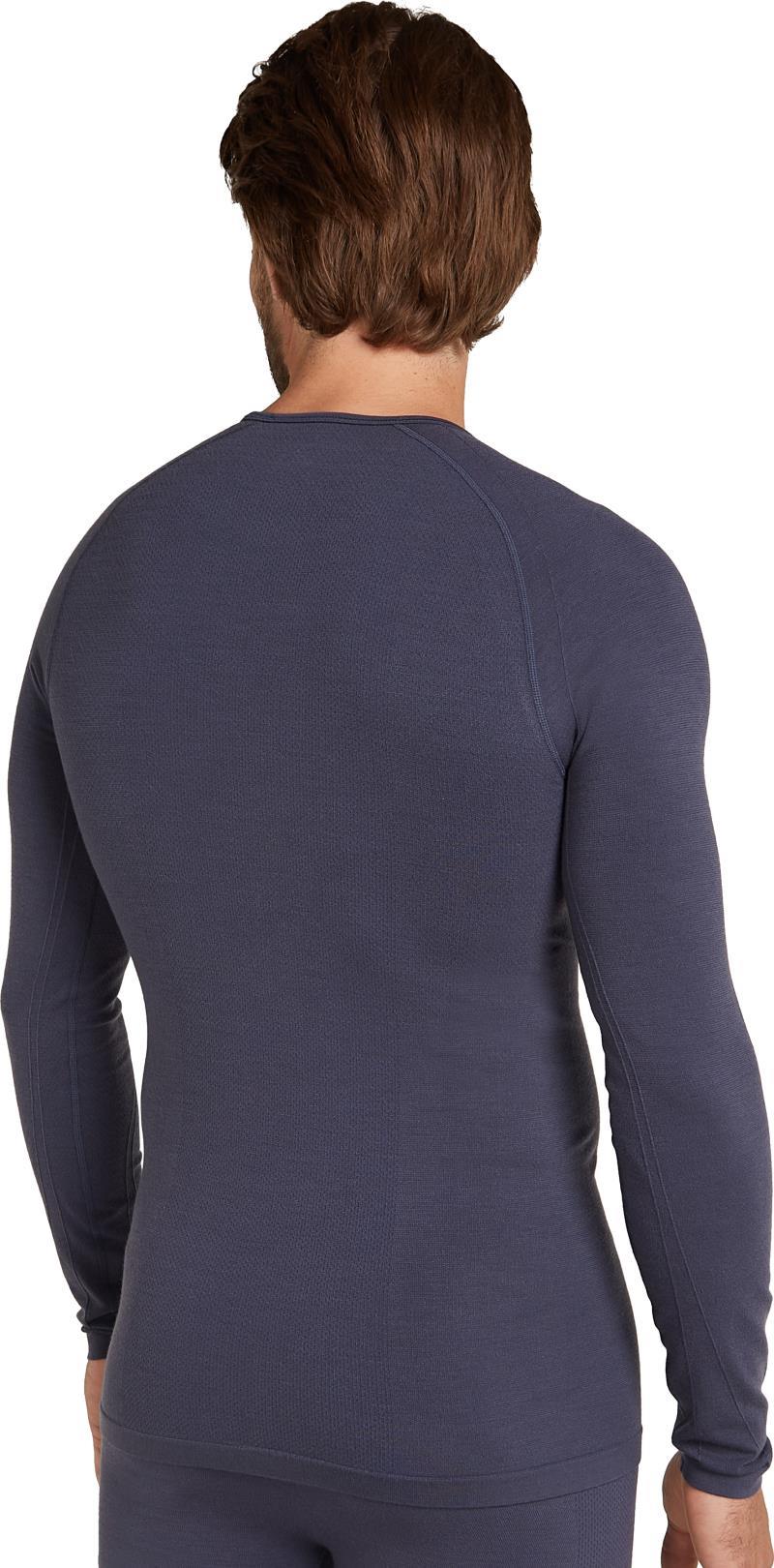 Merino Blend 260 ZoneKnit Seamless LS Crewe - Mens - graphite 1