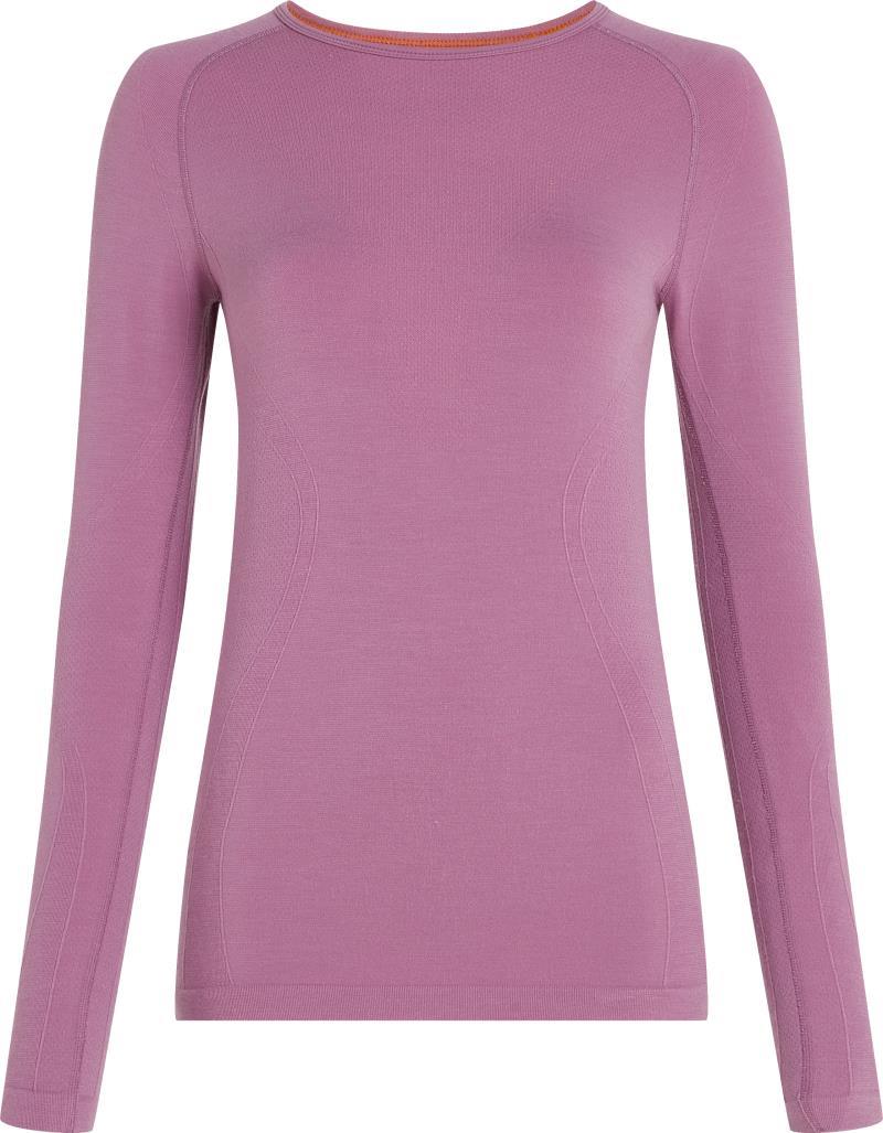 Merino Blend 260 ZoneKnit Seamless LS Crewe - Womens - Deco 1