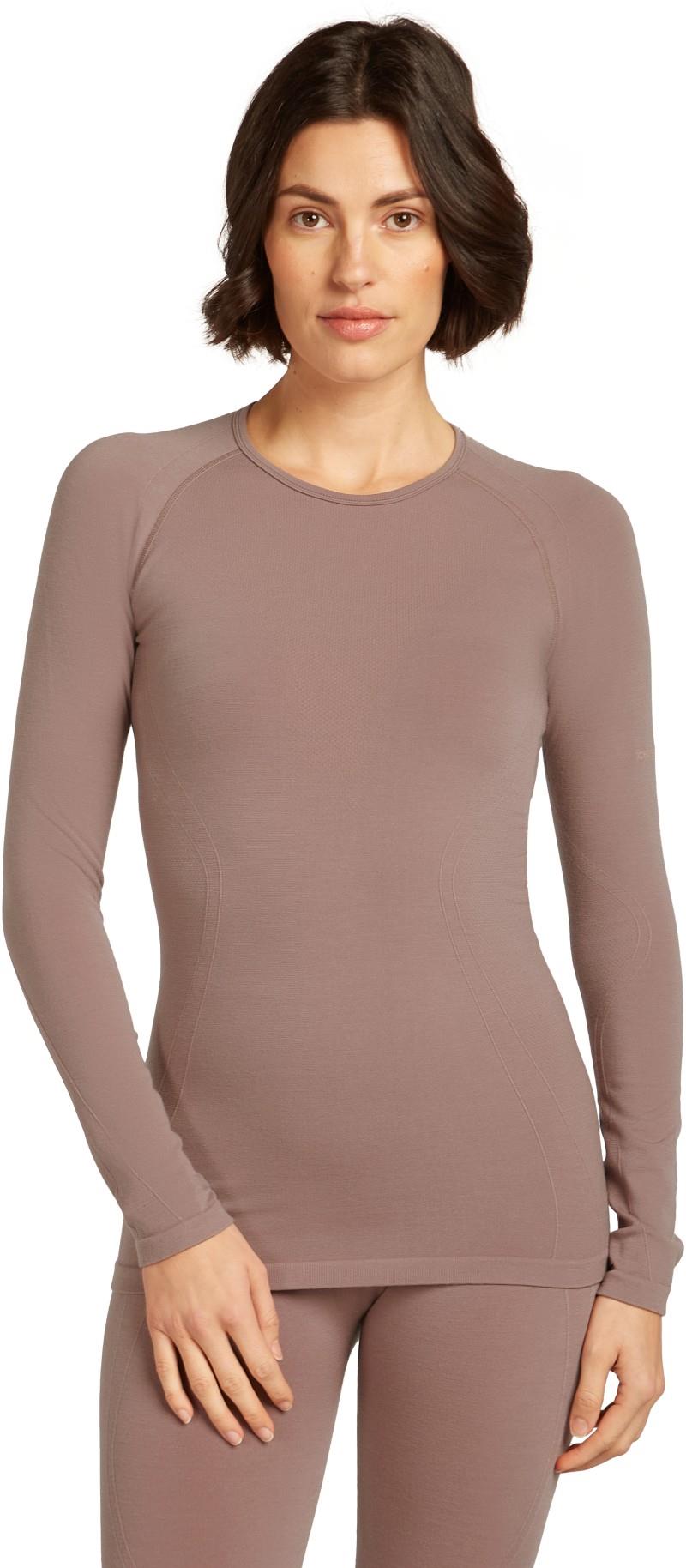 Merino Blend 260 ZoneKnit Seamless LS Crewe - Womens -  1