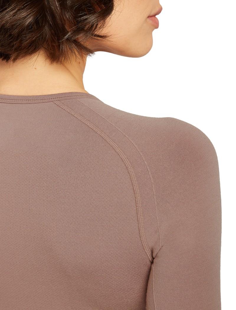 Merino Blend 260 ZoneKnit Seamless LS Crewe - Womens -  1