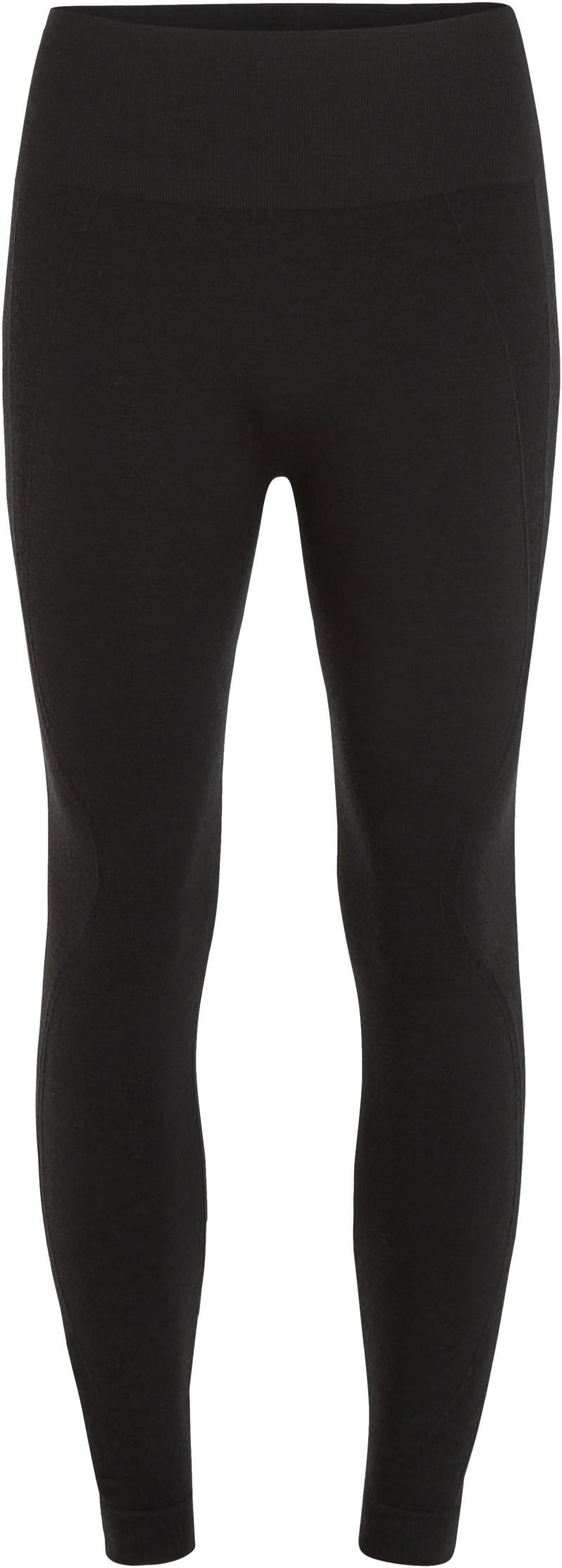Merino Blend 260 Zoneknit Seamless 25" Tights - Womens - black 1