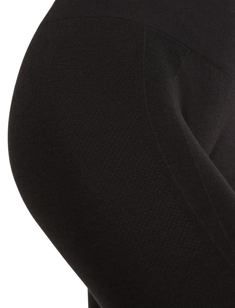 Merino Blend 260 Zoneknit Seamless 25" Tights - Womens - black 1