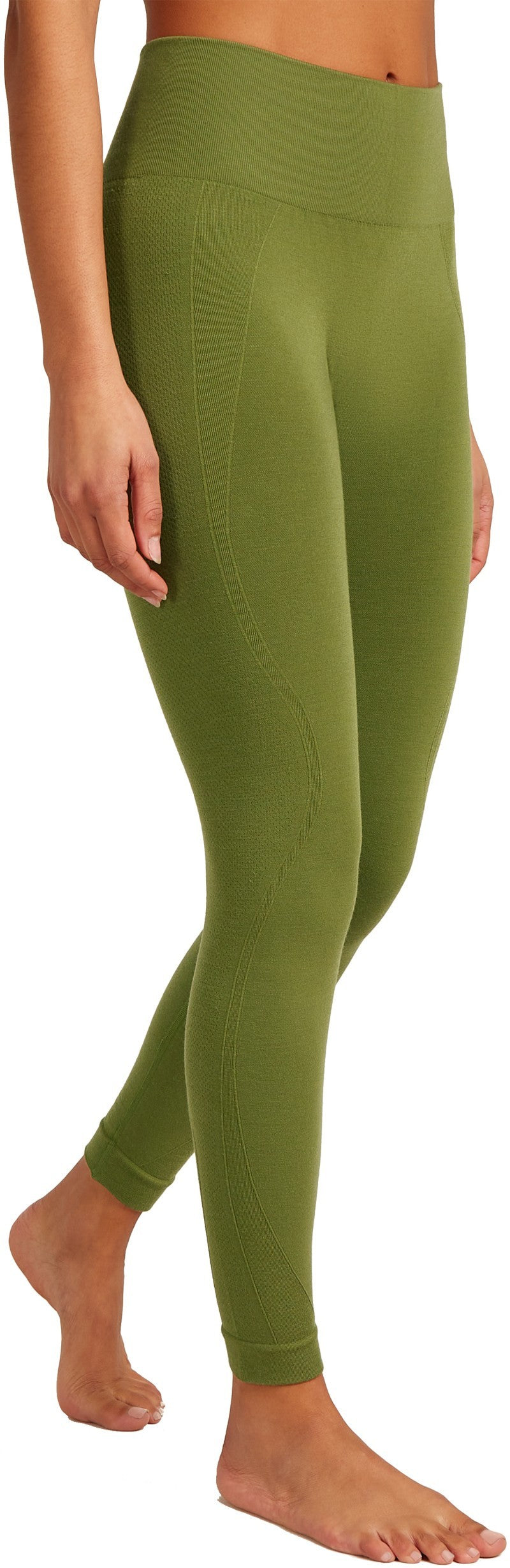 Merino Blend 260 Zoneknit Seamless 25" Tights - Womens - sphagnum 1