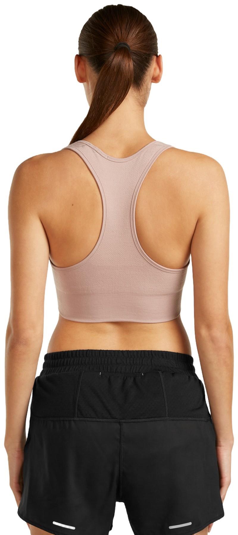 Merino Blend 260 Zoneknit Seamless Bra - Womens - pink quartz 1