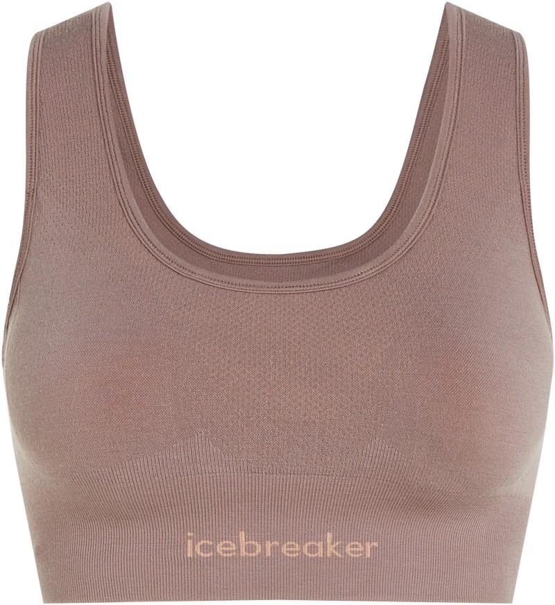 Merino Blend 260 Zoneknit Seamless Bra - summit 1