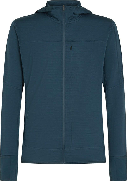 Merino Blend 300 RealFleece Descender LS Zip Hoodie - Mens - abyss 1