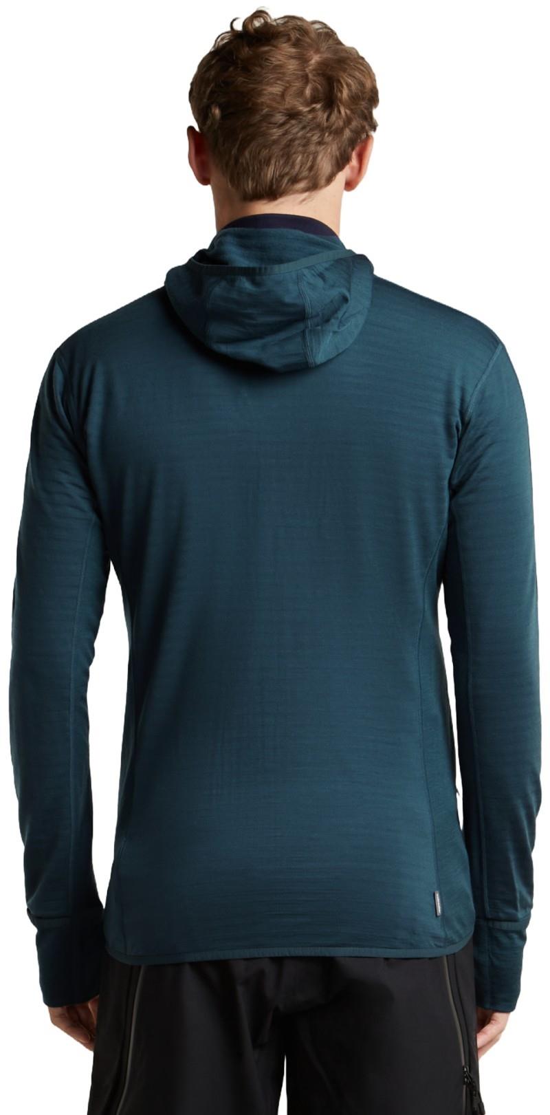 Merino Blend 300 RealFleece Descender LS Zip Hoodie - Mens - abyss 1