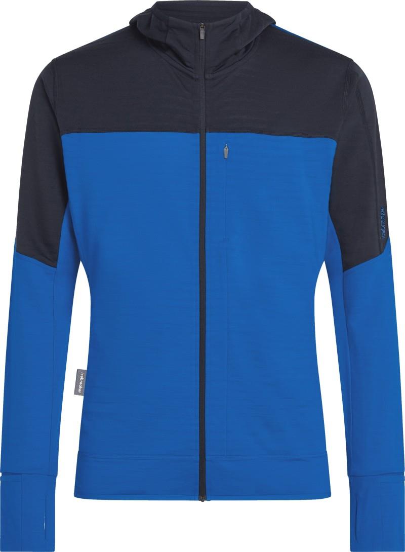 Merino Blend 300 RealFleece Descender LS Zip Hoodie - Mens - lazurite / midnight navy / cb 1