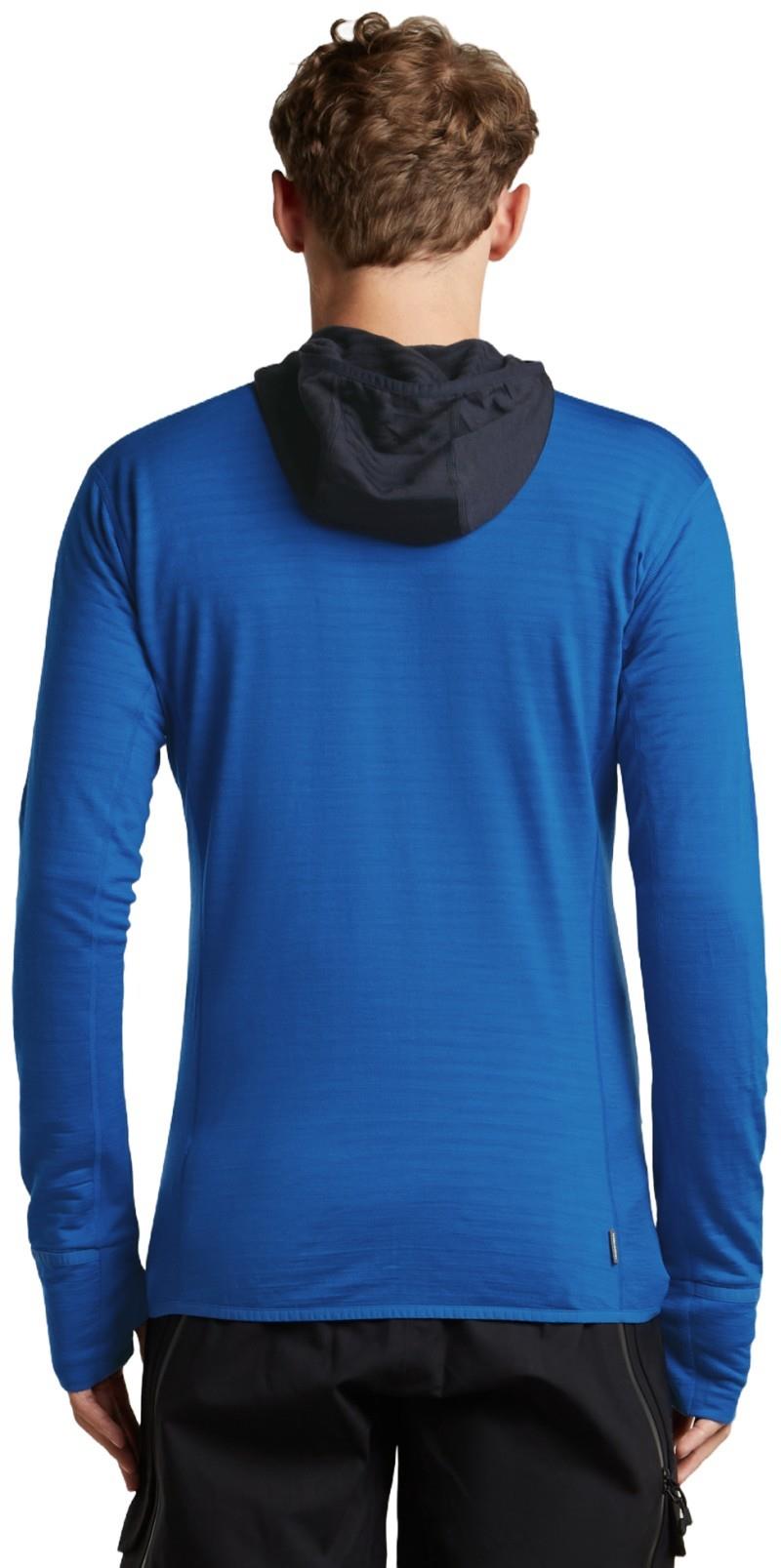 Merino Blend 300 RealFleece Descender LS Zip Hoodie - Mens - lazurite / midnight navy / cb 1